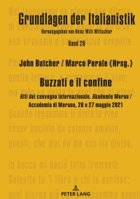 صورة الغلاف: Buzzati e il confine 1st edition 9783631881392