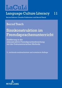 Cover image: Sinnkonstruktion im Fremdsprachenunterricht 3rd edition 9783631885284