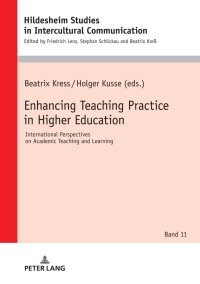 Cover image: Enhancing Teaching Practice in Higher Education 1st edition 9783631860977