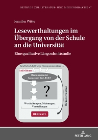 Cover image: Lesewerthaltungen im Uebergang von der Schule an die Universitaet 1st edition 9783631887295