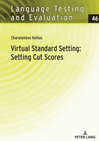 صورة الغلاف: Virtual Standard Setting: Setting Cut Scores 1st edition 9783631805398