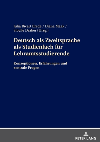 Cover image: Deutsch als Zweitsprache als Studienfach fuer Lehramtsstudierende 1st edition 9783631885598