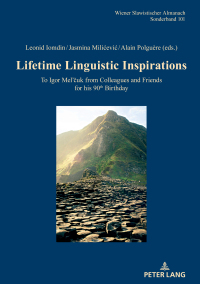 Imagen de portada: Lifetime Linguistic Inspirations 1st edition 9783631890424