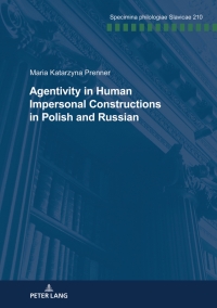 Cover image: Agentivity in Human Impersonal Constructions in Polish and Russian 1st edition 9783631892602