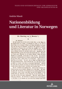 صورة الغلاف: Nationenbildung und Literatur in Norwegen 1st edition 9783631893845