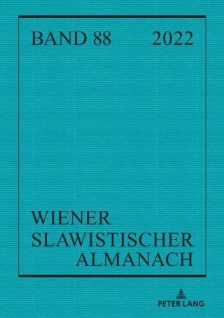 Immagine di copertina: Wiener Slawistischer Almanach Band 88/2022 1st edition 9783631894798