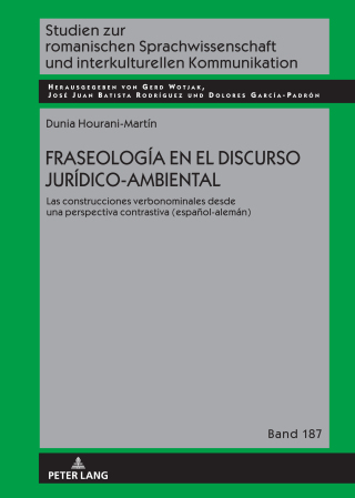Cover image: Fraseología en el discurso jurídico-ambiental 1st edition 9783631894613