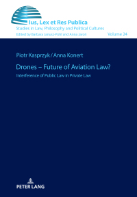 Cover image: Drones – Future of Aviation Law? 1st edition 9783631895276