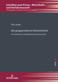 Omslagafbeelding: Die gruppeninterne Drittsicherheit 1st edition 9783631895153