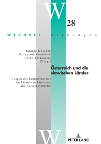 Imagen de portada: Oesterreich und die slawischen Laender 1st edition 9783631898420