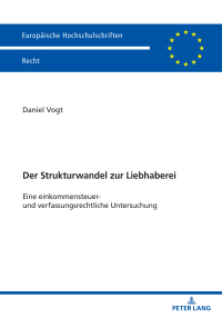 Titelbild: Der Strukturwandel zur Liebhaberei 1st edition 9783631897935
