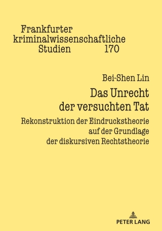 Cover image: Das Unrecht der versuchten Tat 1st edition 9783631860779