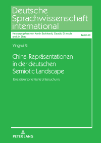 صورة الغلاف: China-Repraesentationen in der deutschen Semiotic Landscape 1st edition 9783631901724