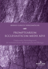 Imagen de portada: Promptuarium ecclesiasticum medii aevi 1st edition 9783631902851