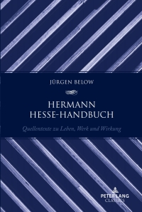 Cover image: Hermann Hesse-Handbuch 1st edition 9783631902882
