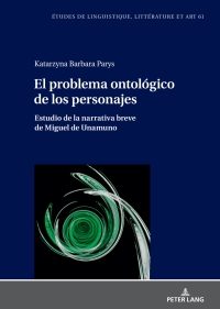 صورة الغلاف: El problema ontológico de los personajes 1st edition 9783631902394