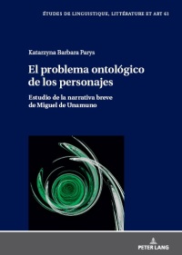Cover image: El problema ontológico de los personajes 1st edition 9783631902394