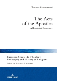 صورة الغلاف: The Acts of the Apostles 1st edition 9783631904091