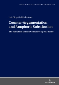 Cover image: Counter-Argumentation and Anaphoric Substitution 1st edition 9783631904978