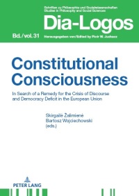 Cover image: Constitutional Consciousness 1st edition 9783631895566