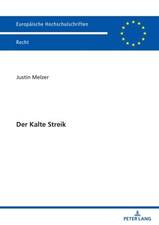 Cover image: Der Kalte Streik 1st edition 9783631905746