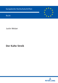 Cover image: Der Kalte Streik 1st edition 9783631905746