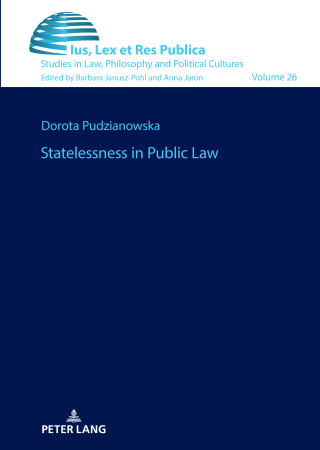 表紙画像: Statelessness in Public Law 1st edition 9783631860724