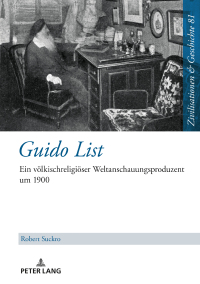 Cover image: Guido List 1st edition 9783631907771