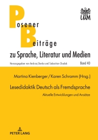 Cover image: Lesedidaktik Deutsch als Fremdsprache 1st edition 9783631907863