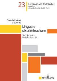 Cover image: Lingua e discriminazione 1st edition 9783631908686