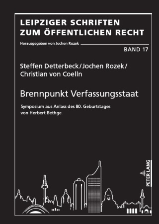 Cover image: Brennpunkt Verfassungsstaat 1st edition 9783631912010