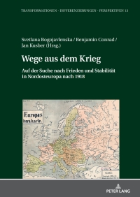 Cover image: Wege aus dem Krieg 1st edition 9783631907740