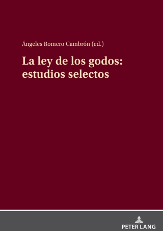 Cover image: La ley de los godos: estudios selectos 1st edition 9783631915332