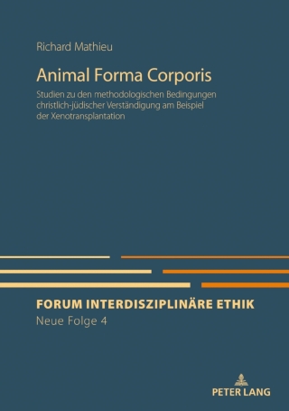 Cover image: Animal Forma Corporis 1st edition 9783631918753