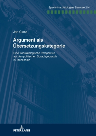 Cover image: Argument als Uebersetzungskategorie 1st edition 9783631922583