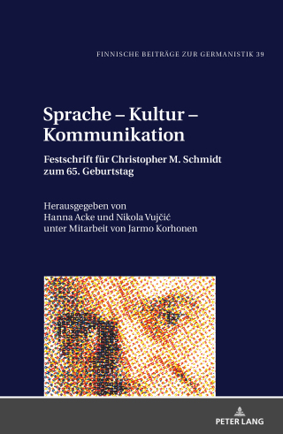 Cover image: Sprache – Kultur – Kommunikation 1st edition 9783631911990