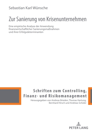 Imagen de portada: Zur Sanierung von Krisenunternehmen 1st edition 9783631927236