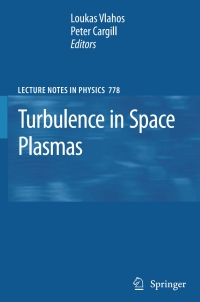 Cover image: Turbulence in Space Plasmas 1st edition 9783642002090