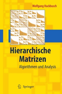 Cover image: Hierarchische Matrizen 9783642002212