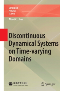 Titelbild: Discontinuous Dynamical Systems on Time-varying Domains 9783642269080