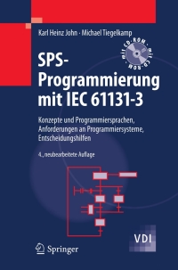 Imagen de portada: SPS-Programmierung mit IEC 61131-3 4th edition 9783642002687