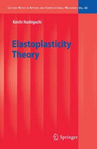 Cover image: Elastoplasticity Theory 9783642101328