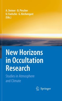 Imagen de portada: New Horizons in Occultation Research 1st edition 9783642003202