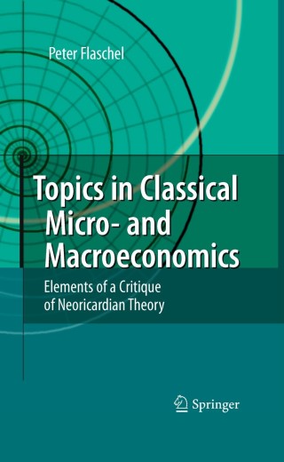 Cover image: Topics in Classical Micro- and Macroeconomics 9783642003233