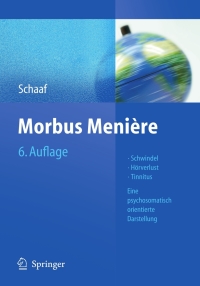 Cover image: Morbus Menière 6th edition 9783642004261