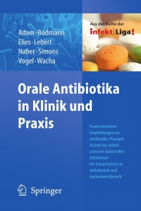 Cover image: Orale Antibiotika in Klinik und Praxis 9783642005213
