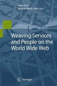 Immagine di copertina: Weaving Services and People on the World Wide Web 1st edition 9783642005695