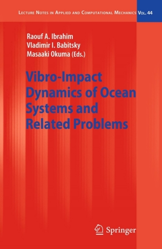 Cover image: Vibro-Impact Dynamics of Ocean Systems and Related Problems 1st edition 9783642006289