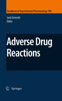 Cover image: Adverse Drug Reactions 1st edition 9783642006623