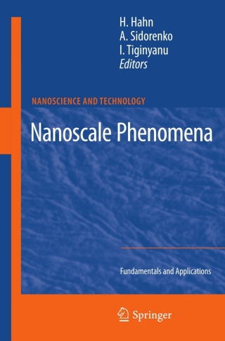 Imagen de portada: Nanoscale Phenomena 1st edition 9783642007071